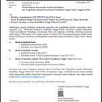 Hibah Kemenristekdikti 2022